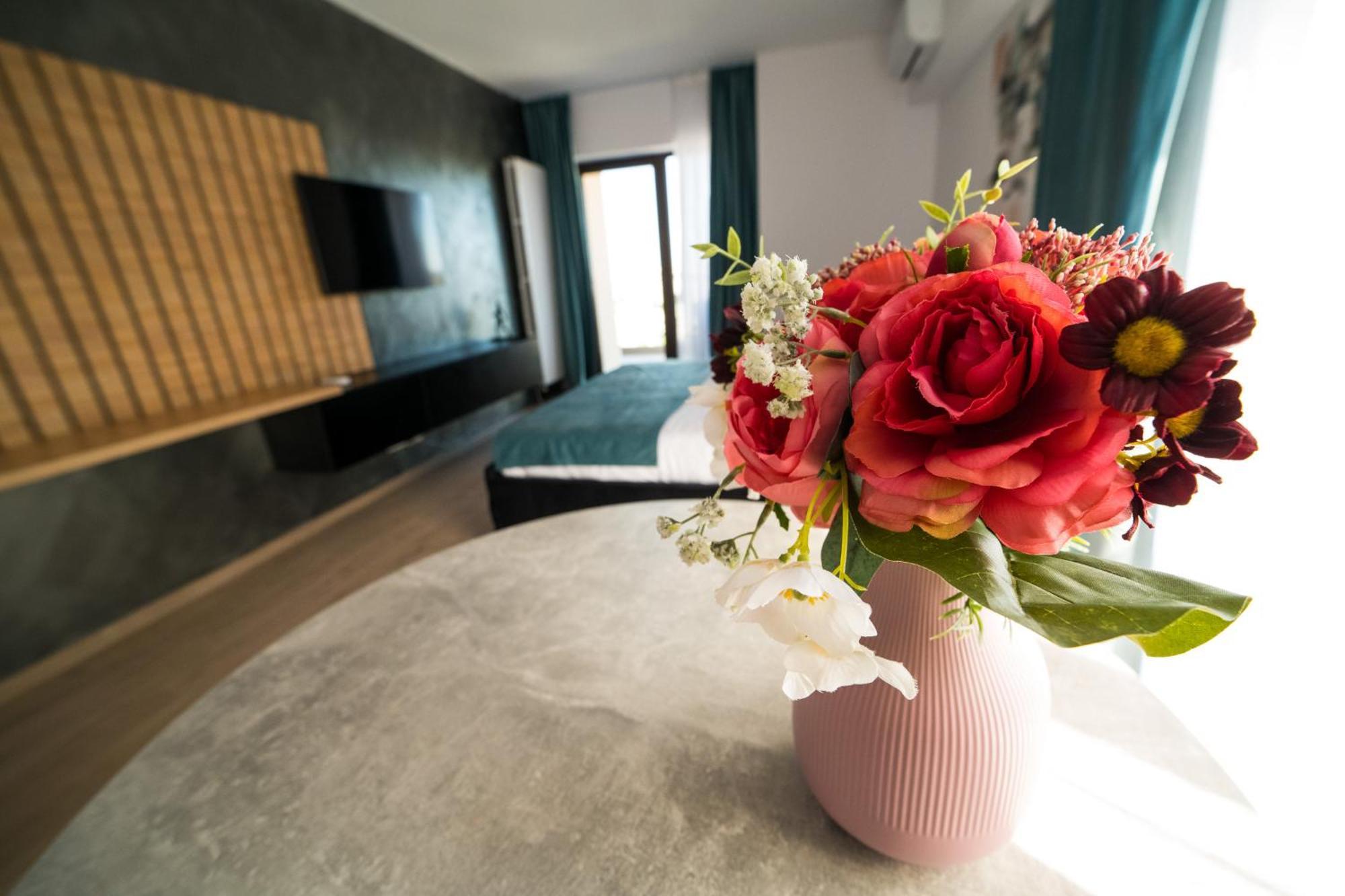Apartament Garsoniera Turquoise Rezidential Moghioros Park Bukareszt Zewnętrze zdjęcie